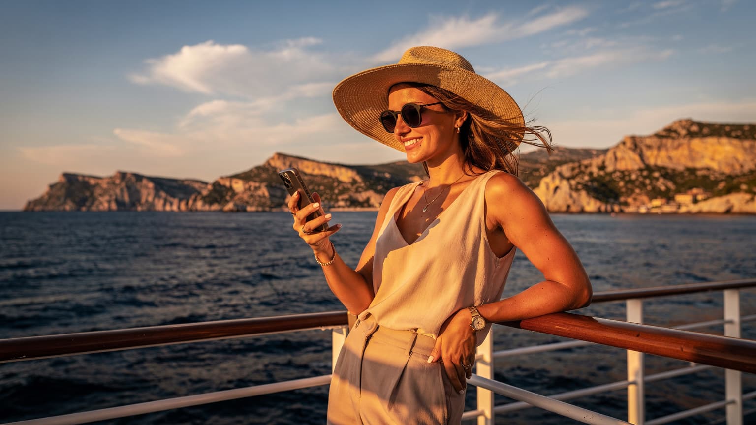 Crociere Mediterraneo: l'eSIM ti tiene connesso, anche in alto mare nel 2026